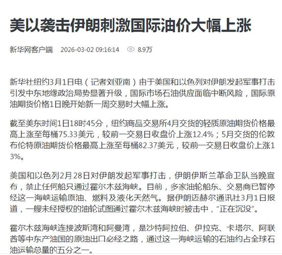 伊朗局势对油价的影响,伊朗局势对油价的影响有哪些